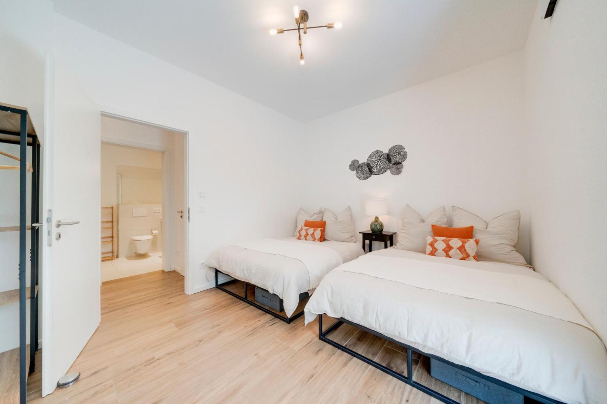 Neu-Luxus Apartment-Zentral In Altstadt-65-80Qm เอาก์สเบิร์ก ห้อง รูปภาพ